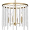 Quoizel Apelle Pendant 4 Lights Aged Brass APE2816AB - alternate 2